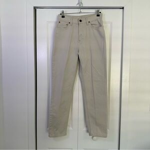Vintage Jordache Ivory Cream Women’s Jeans Size 9/10